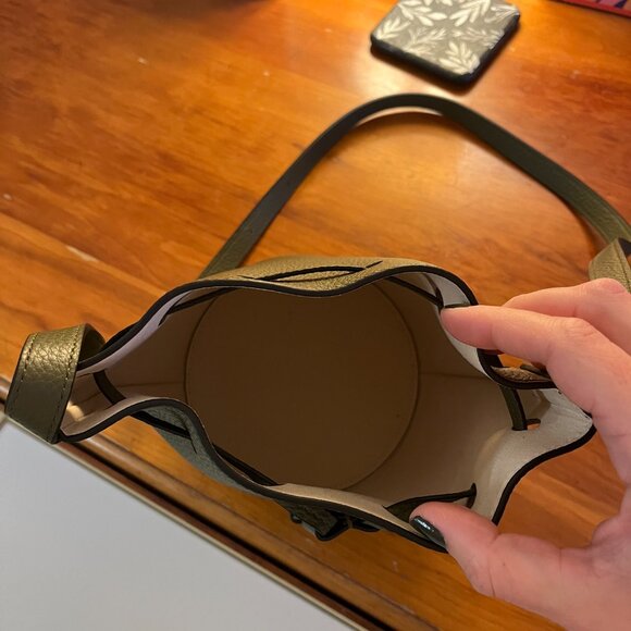 The Horse Olive Green Bucket Bag - Picture 3 of 3